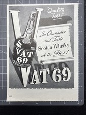 VAT 69 “Quality Tells”