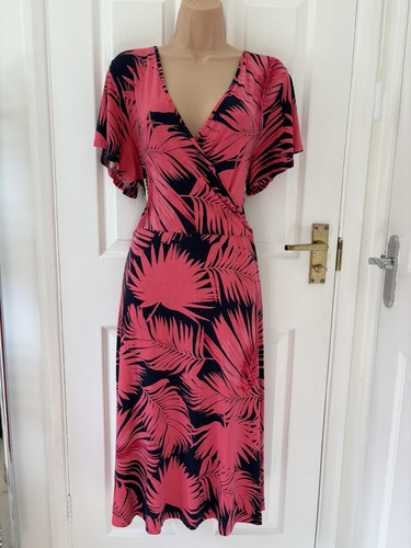 Bnwt deep blue pink leaf - deep,