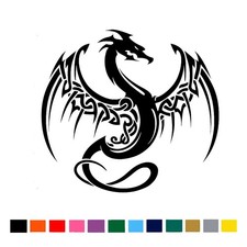 Celtic Dragon Sticker