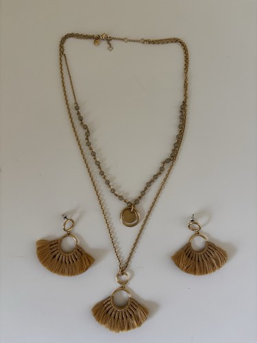 Crew layered necklace - necklace, &