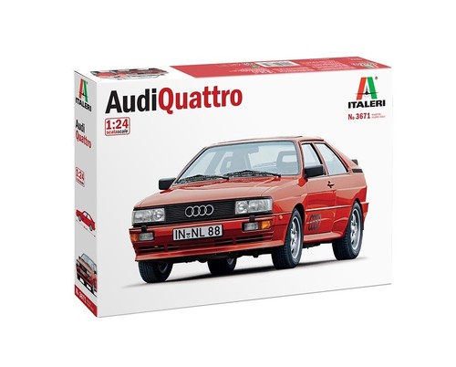 Italeri 3671 audi - italeri, 1980