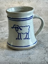 Studio Pottery Sheep Mug