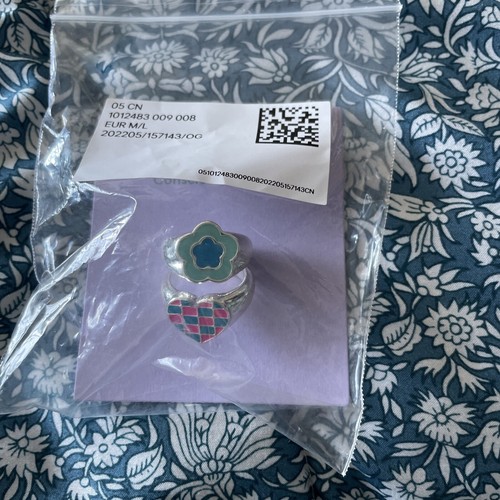 Two metal rings - two,