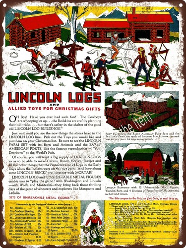 1934 lincoln logs - 1934,