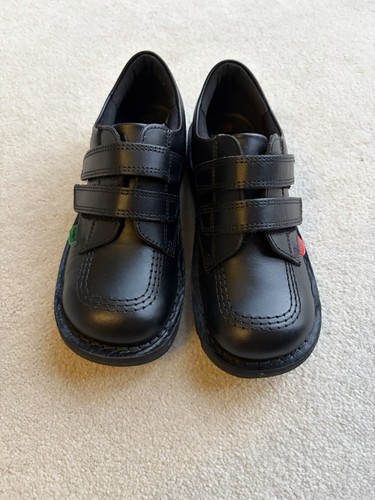 Kickers kick black leather - kickers,