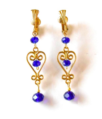 Cobalt blue glass - blue,