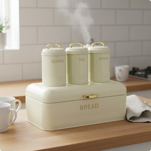 Pieces bread bin with - bin,