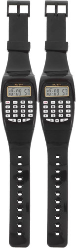 2pcs calculation watch mens - calculation,
