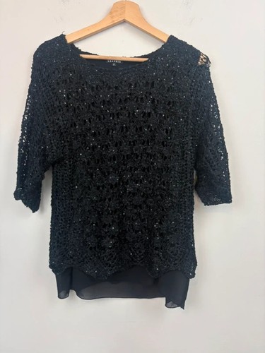 Casamia black sequin - black,