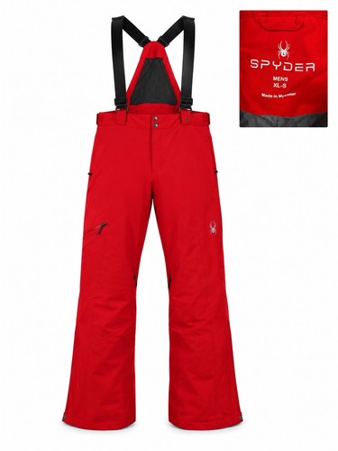 Spyder ski bib pants - spyder, mens