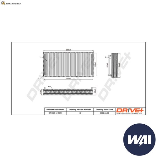 Interior air filter - interior,