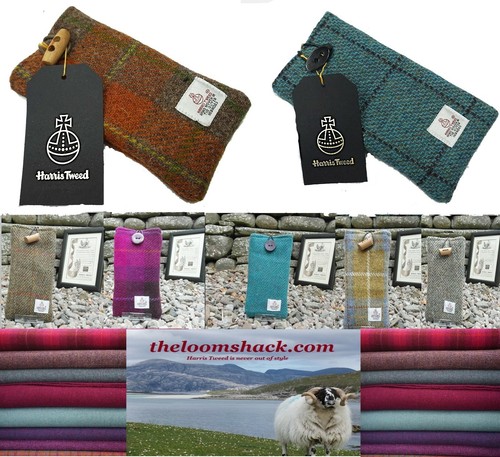 Harris tweed case - tweed, sleeve