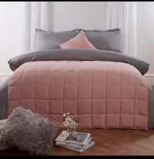 Weighted Blanket Sensory Sleep Therapy Anxiety Kids/Adults Pink 100x150cm 3kg