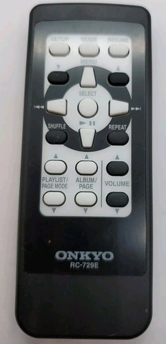 Original onkyo 729e ipod - rc-729e,