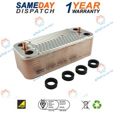 IDEAL ISAR 35HE & EXCEL C32 BOILER PLATE HEAT EXCHANGER 173545