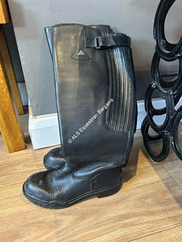 Mountain horse black leather - horse,