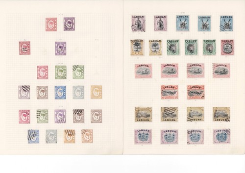 Labuan 1885 1901 mint - mint, and