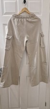 ZARA Beige Cargo Joggers /