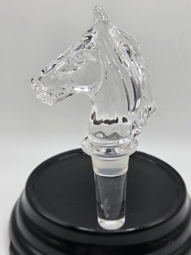 Waterford crystal horse head - crystal,