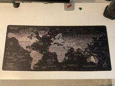 JIALONG Gaming Mouse Mat Desk Pad, XXL Size 90 x 40 cm Non-slip Rubber Base