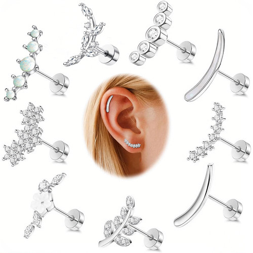 Labret stud surgical - labret,