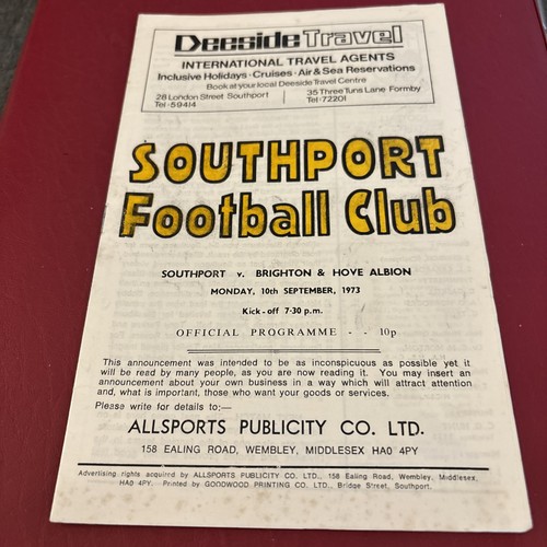 Southport brighton 1973 74 - v,