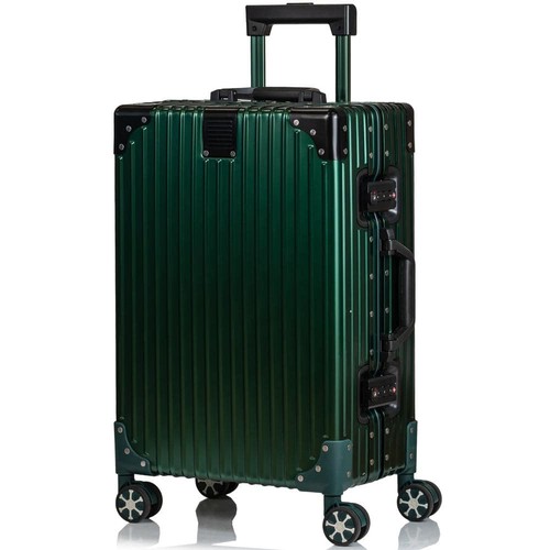 Green aluminum spinner - green,