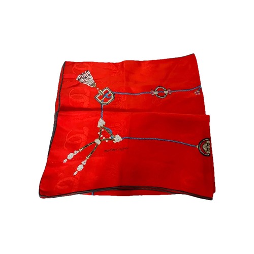 Must cartier red scarf - de,