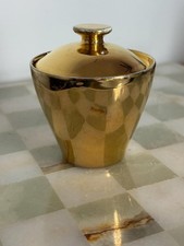 Vintage Gold Lustre Mustard