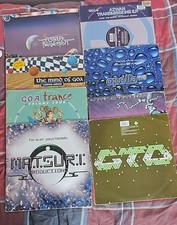 18 Psychedelic Goa Trance Techno vinyl RARE Bundle Job lot + Free