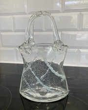 Large Murano Glass Handbag
