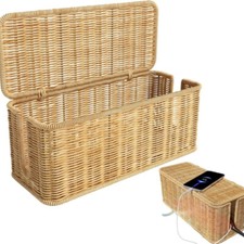 2025 Rattan Cable Organizer