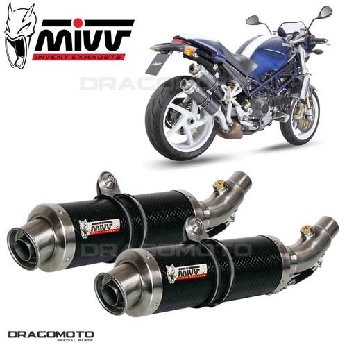 Doulbe exhaust ducati monster - doulbe,