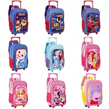 Children's characters foldable Trolley backpack luggage cabin bag Licensed Disne