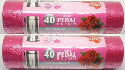 Rose scented pedal - bin, liners
