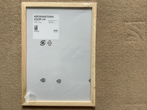 Ikea hackhagtorn 21x30 white - 21x30,