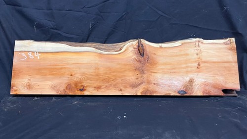 Hardwood yew mantle piece - hardwood,