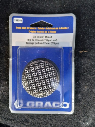 Graco pump inlet strainer - graco,