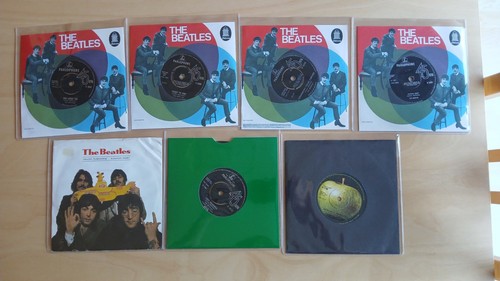 The beatles vinyl records - the,