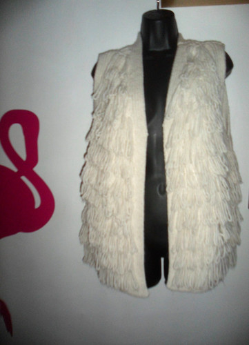 River island cream fringe - fringe, loop