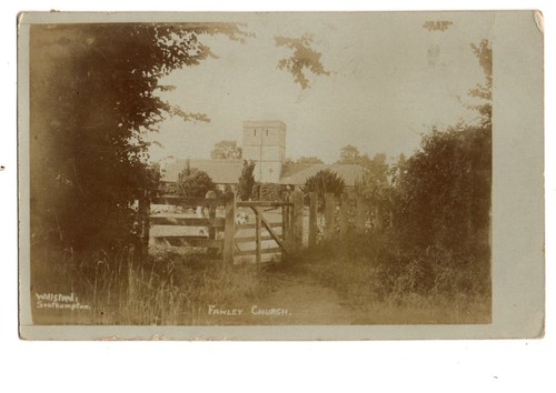 Hampshire fawley church r - hampshire.,