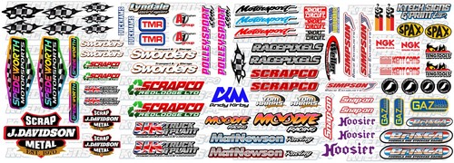 Stock car filler sheet - car,