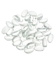 40pcs Fire Glass Beads for