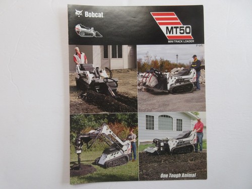 Bobcat mt50 mini skid steer - skid,