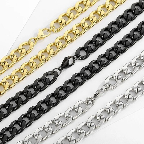 Cuban link chain necklace - link,