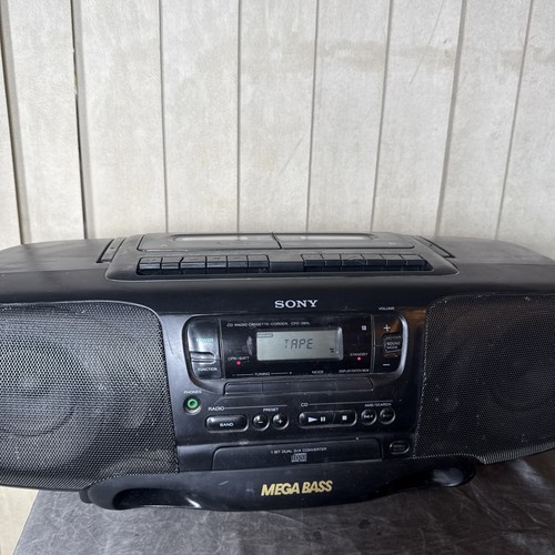 Sony cfd 380l radio double - radio,
