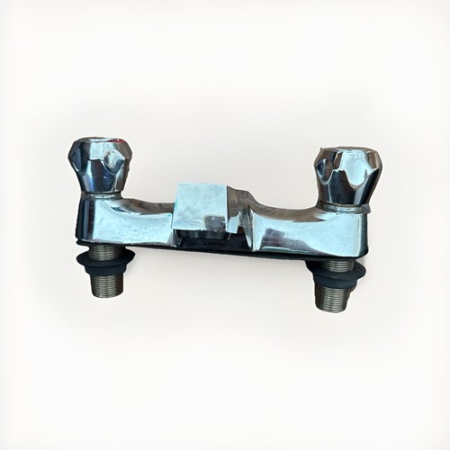 Chrome bath mixer tap two - chrome, two-hole