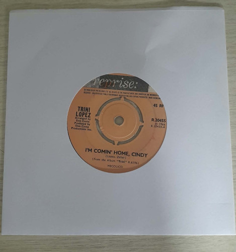 Trini lopez comin - lopez, home