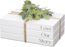 Decorative Wooden Books for