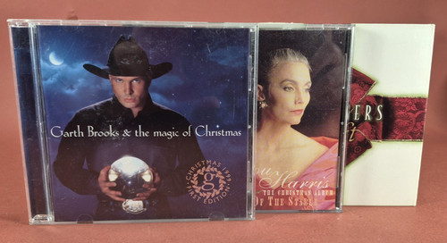 Country christmas cds lot 3 - country,